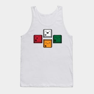 WASD KEYBOARD PC GAMER Tank Top